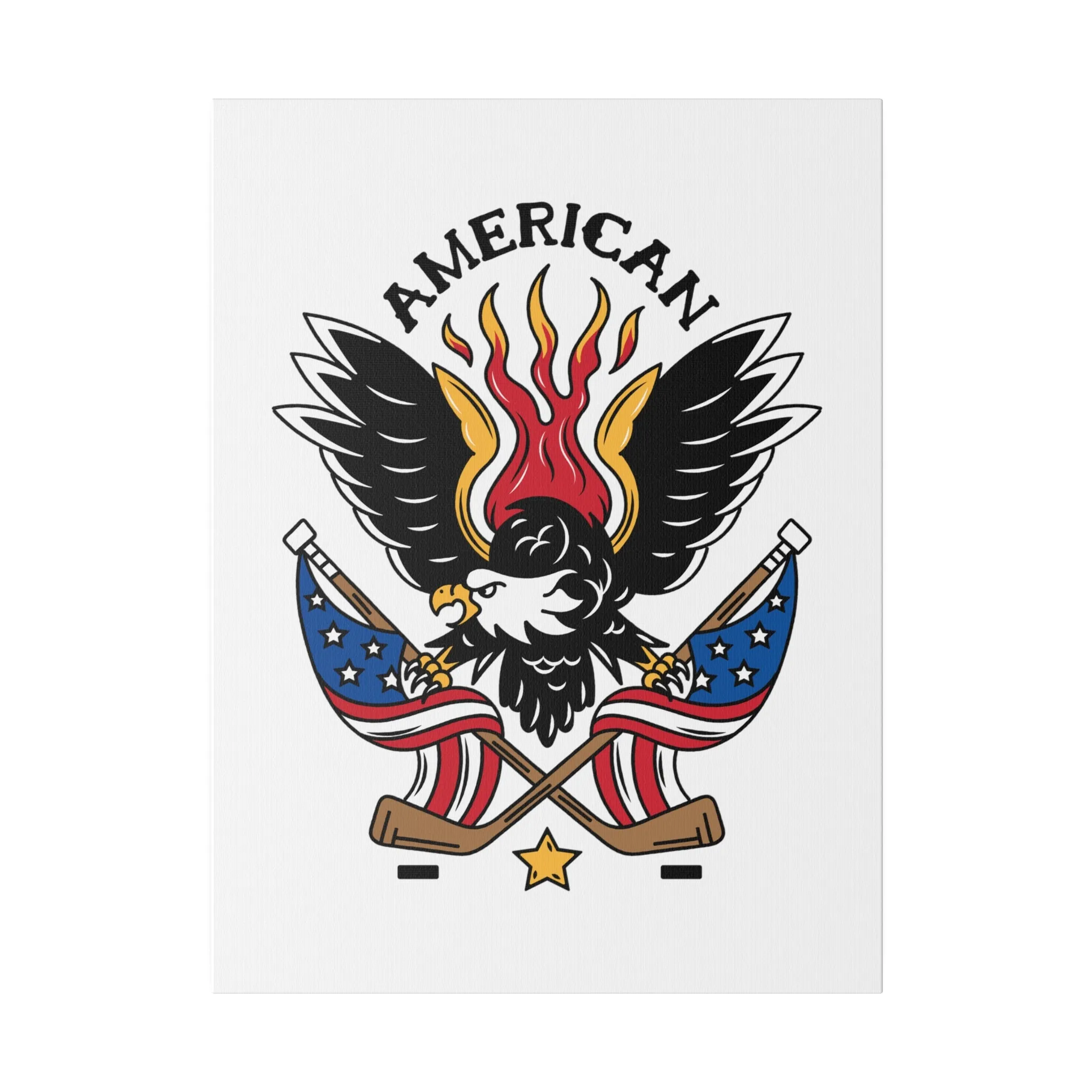 AMERICAN STRETCHED CANVAS