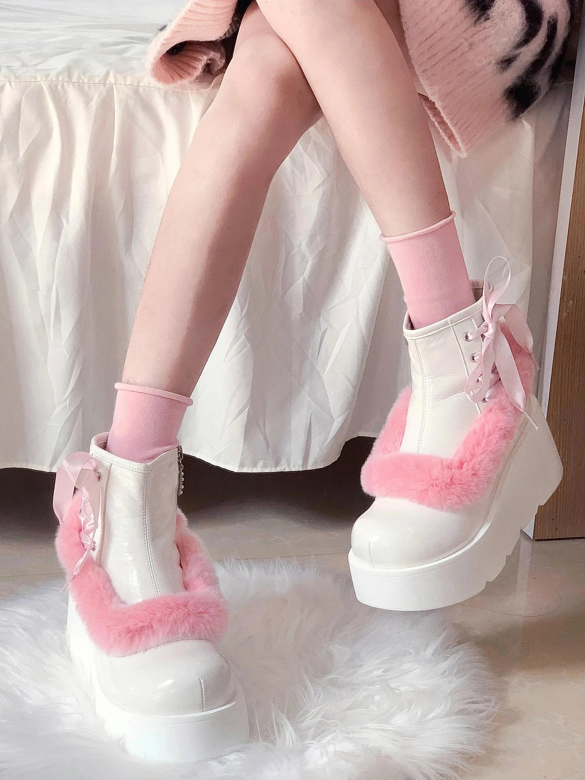 Bow Lolita Shoes UB98181