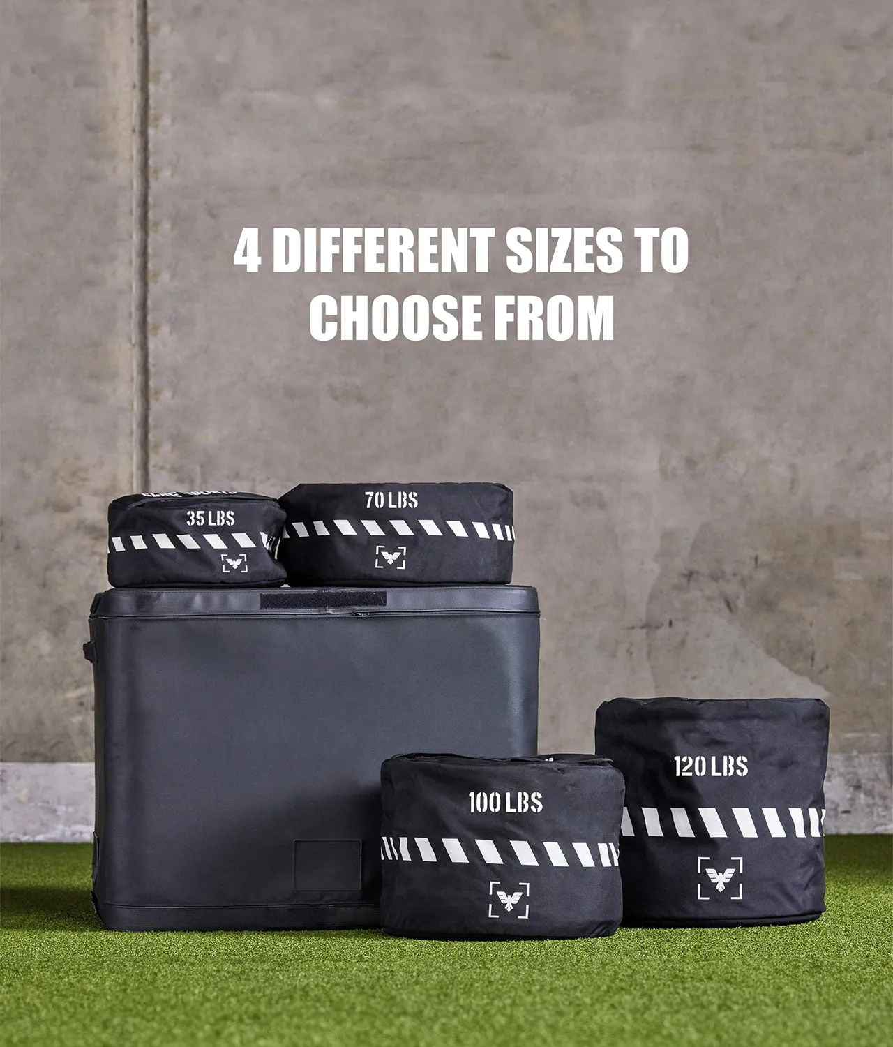 Core Black Round Sand Bag 35 lbs