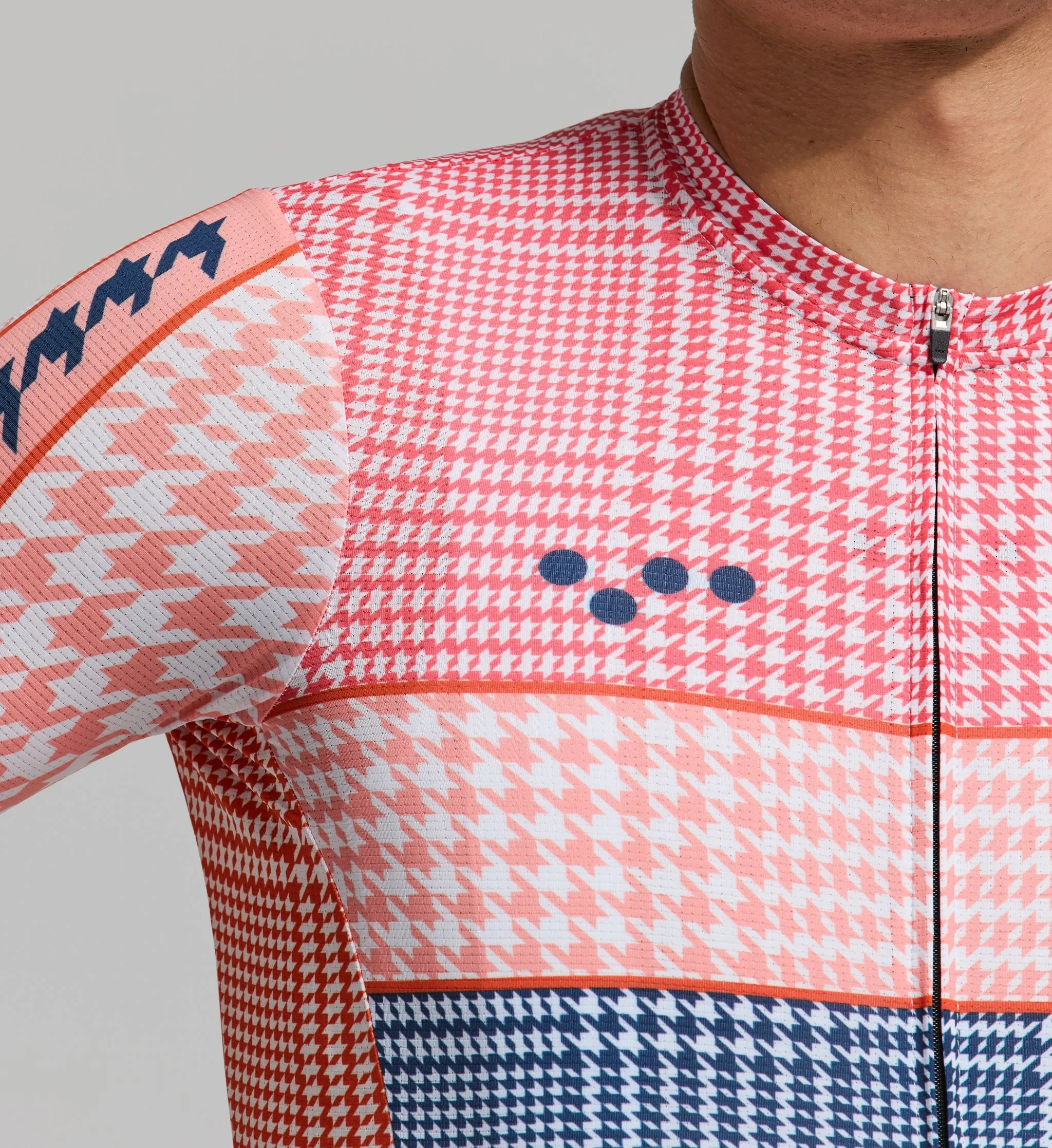 HoundsKNIT / Men's Training Jersey - Pastel Pink